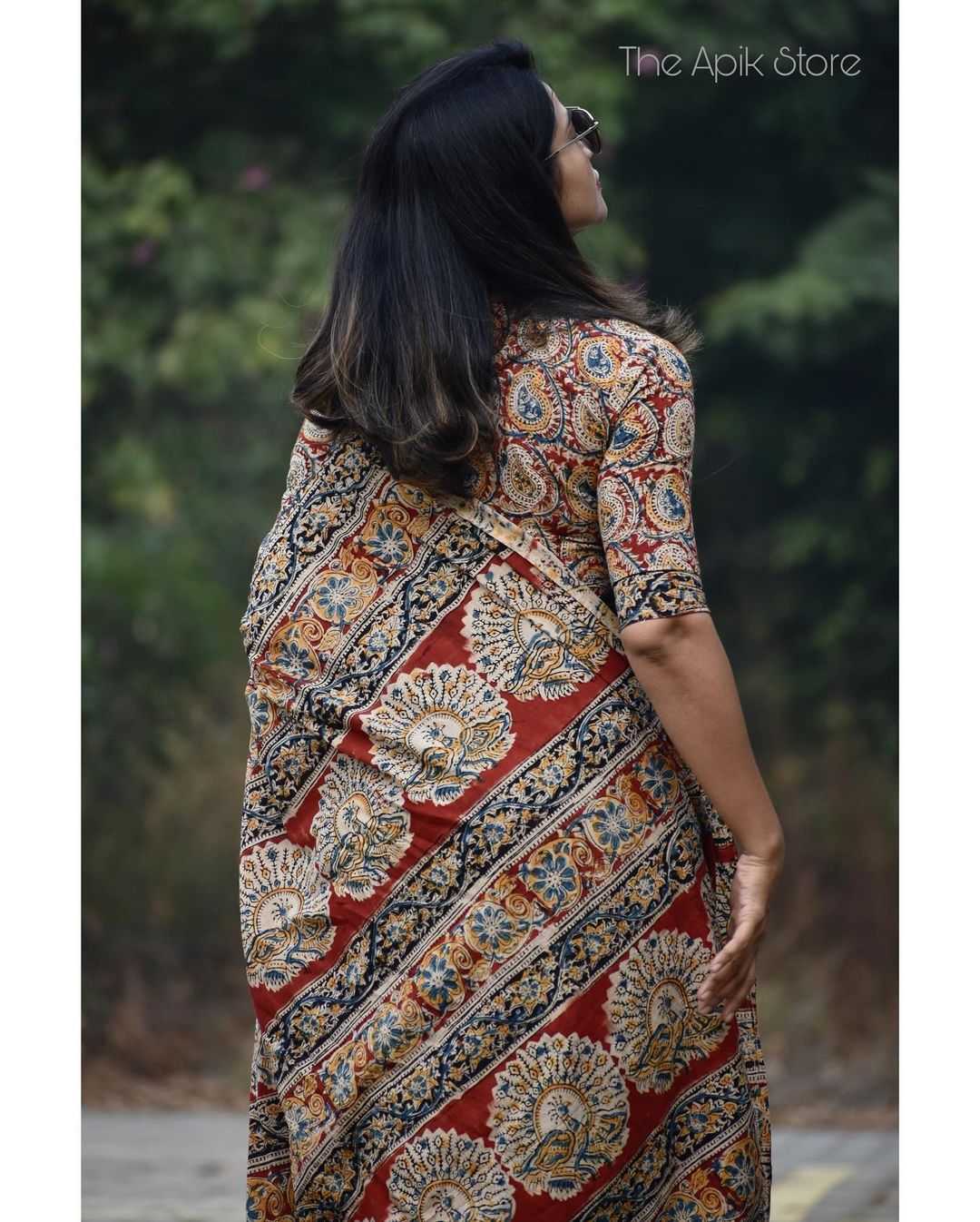 Ynf Soft Cotton KESH690 190 Sarees Wholesale Printed Sarees Chanderi Sarees Kalamkari Sarees Manufacturer- Kapda Export