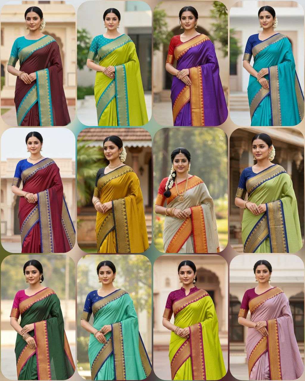 Ynf Soft Cotton Silk KESH554 TRISHUL Sarees Wholesale Ombre Sarees Cotton Sarees Silk Sarees Manufacturer- Kapda Export