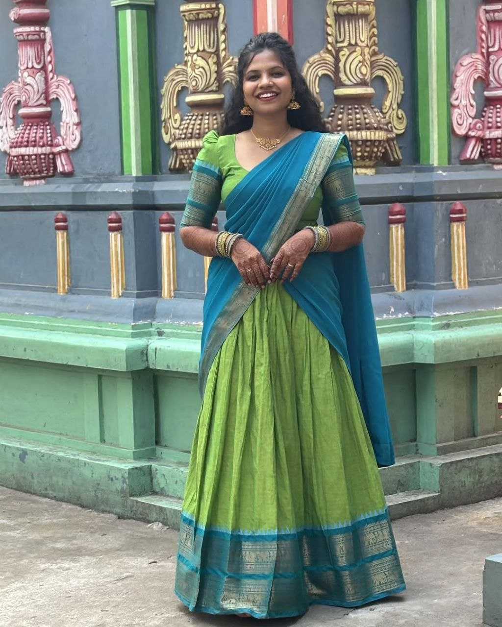 Ynf Soft Cotton Silk KESH723 lehenga Lehengas Wholesale Fancy Lehenga Embroidered Lehenga Zari Work Lehenga Manufacturer- Kapda Export