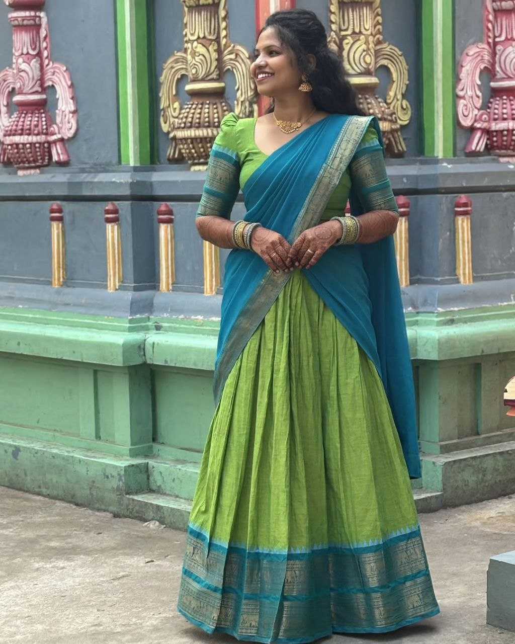 Ynf Soft Cotton Silk KESH723 lehenga Lehengas Wholesale Fancy Lehenga Embroidered Lehenga Zari Work Lehenga Manufacturer- Kapda Export