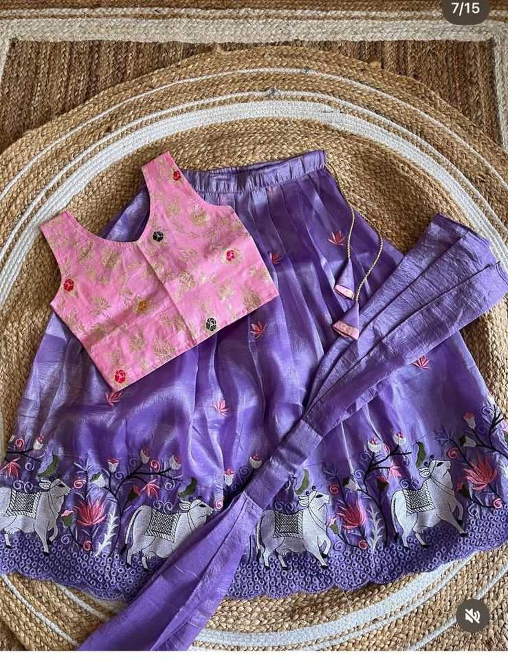 Ynf Soft Gold Crush RIN235 135 Kids Wear Festive Collections Wholesale Kids Lehenga Kids Lehenga Choli Kids Party Wear Ethnic Manufacturer- Kapda Export