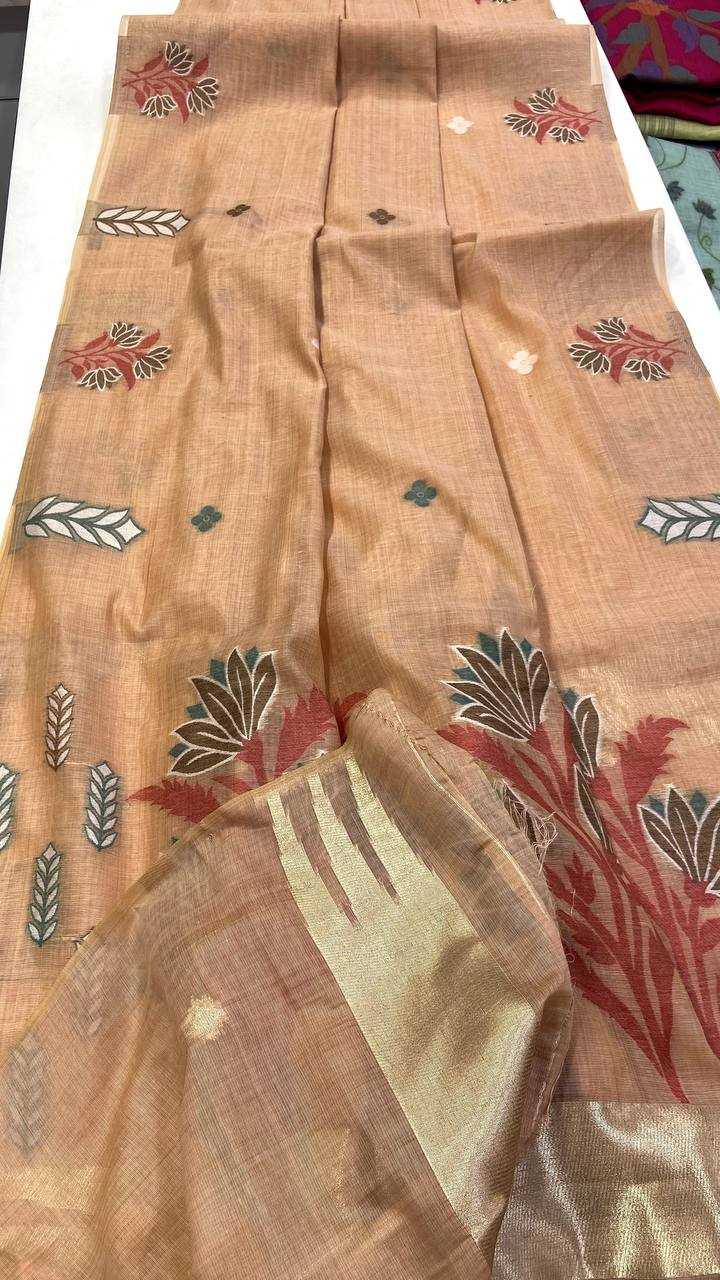 Ynf Soft Jamdani KESH488 Jamdani Sarees Wholesale Traditional Sarees Lightweight Sarees Festive Sarees Manufacturer- Kapda Export