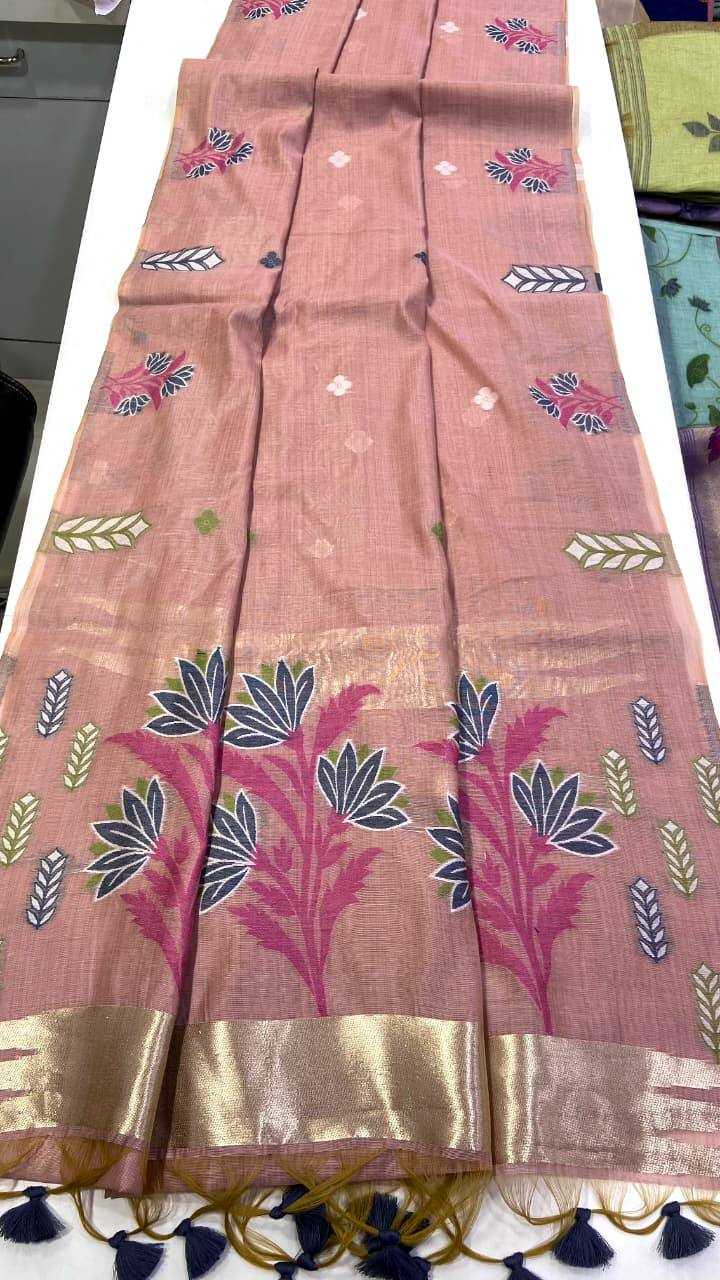 Ynf Soft Jamdani KESH488 Jamdani Sarees Wholesale Traditional Sarees Lightweight Sarees Festive Sarees Manufacturer- Kapda Export