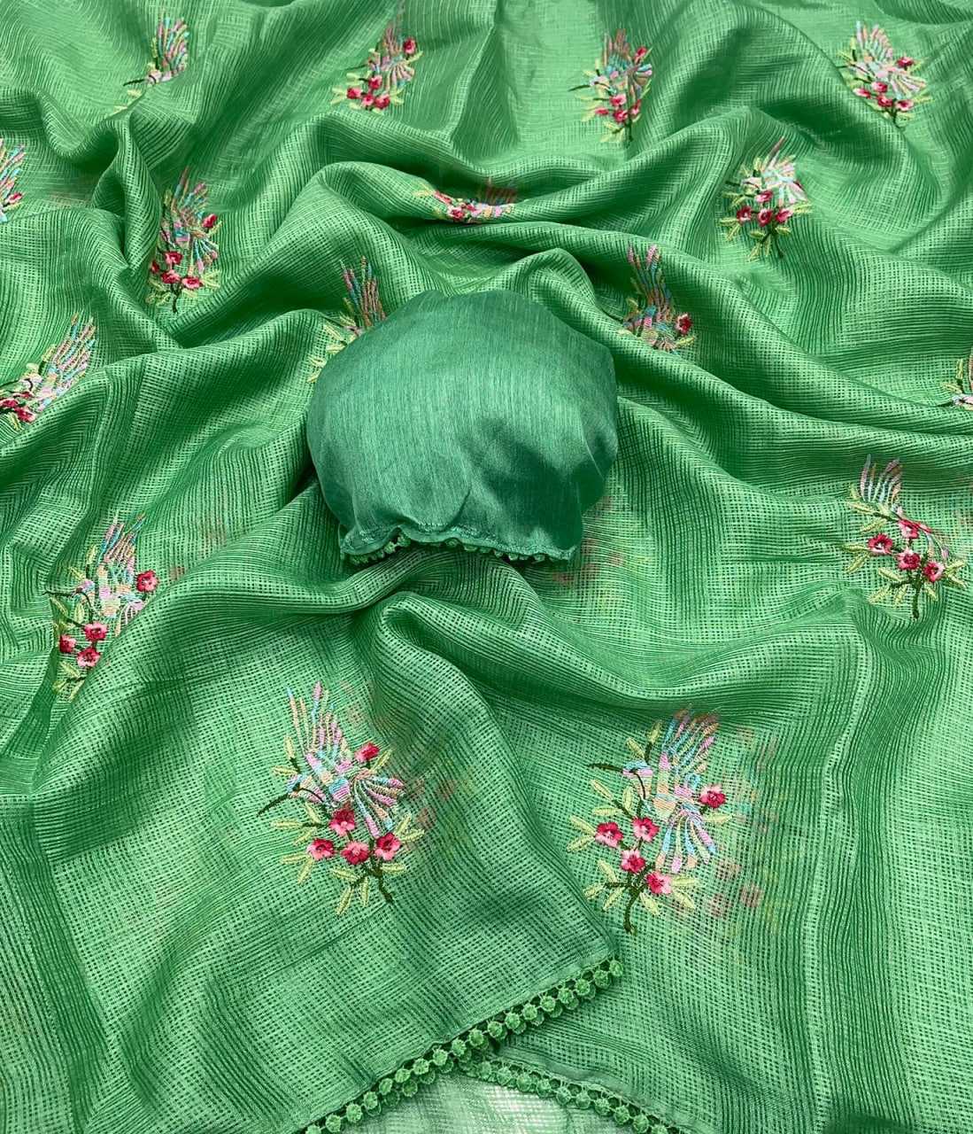 Ynf Soft Kota KESH613 113 Sarees Festive Collections Wholesale Embroidered Sarees Kota Doria Sarees Festive Sarees Manufacturer- Kapda Export