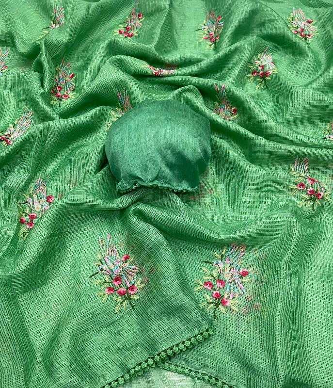 Ynf Soft Kota KESH613 rangoli heavy Sarees Wholesale Designer Sarees Embroidered Sarees Kota Doria Sarees Manufacturer- Kapda Export