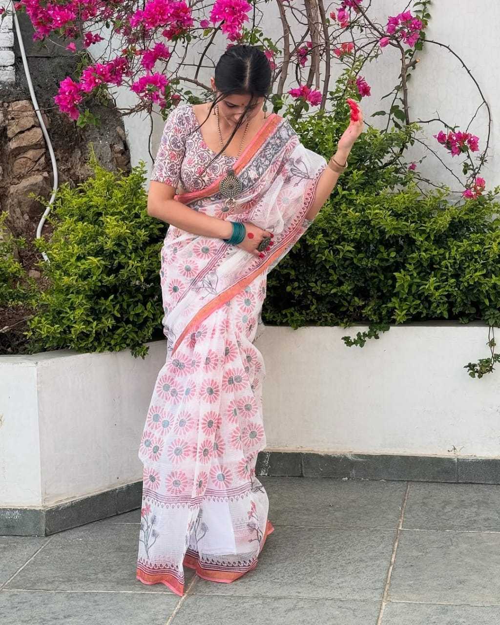 Ynf Soft Kota KESH682 104 Sarees Festive Collections Wholesale Printed Sarees Kota Doria Sarees Festive Sarees Manufacturer- Kapda Export