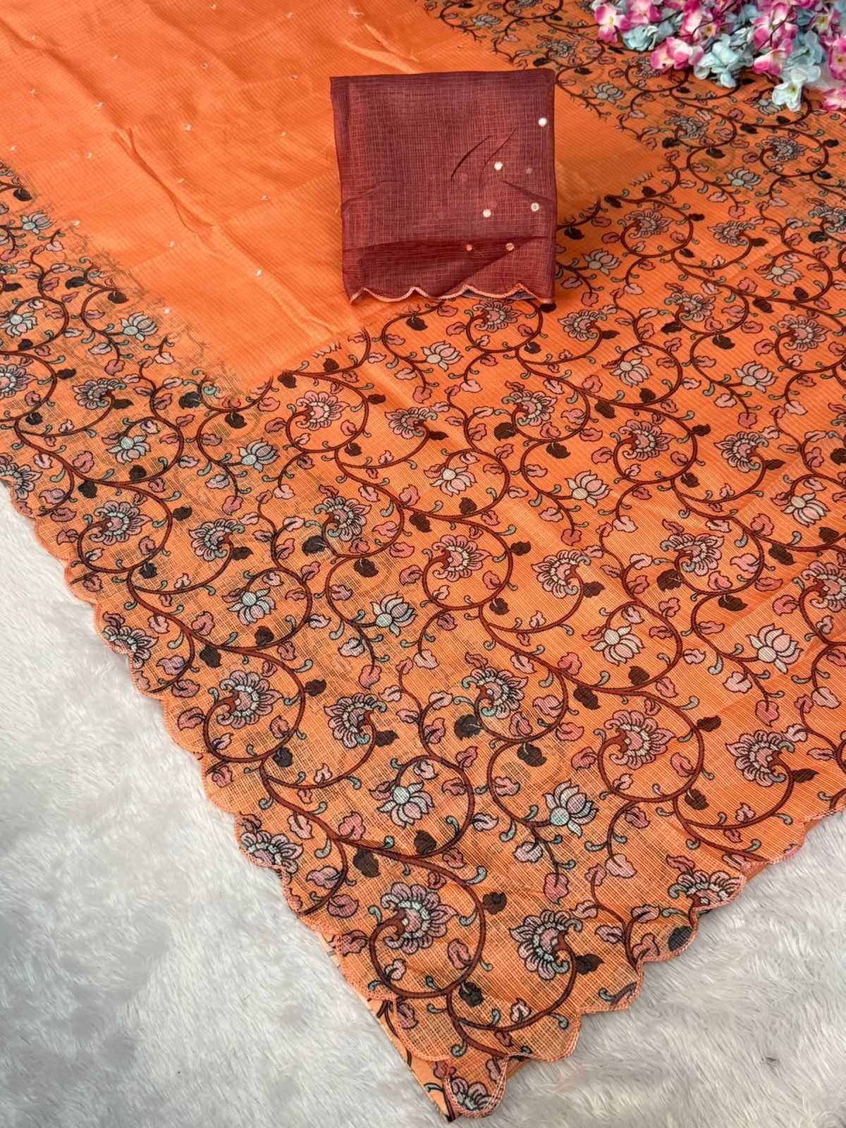 Ynf Soft Kota KESH690 302 Sarees Wholesale Designer Sarees Printed Sarees Kota Doria Sarees Manufacturer- Kapda Export