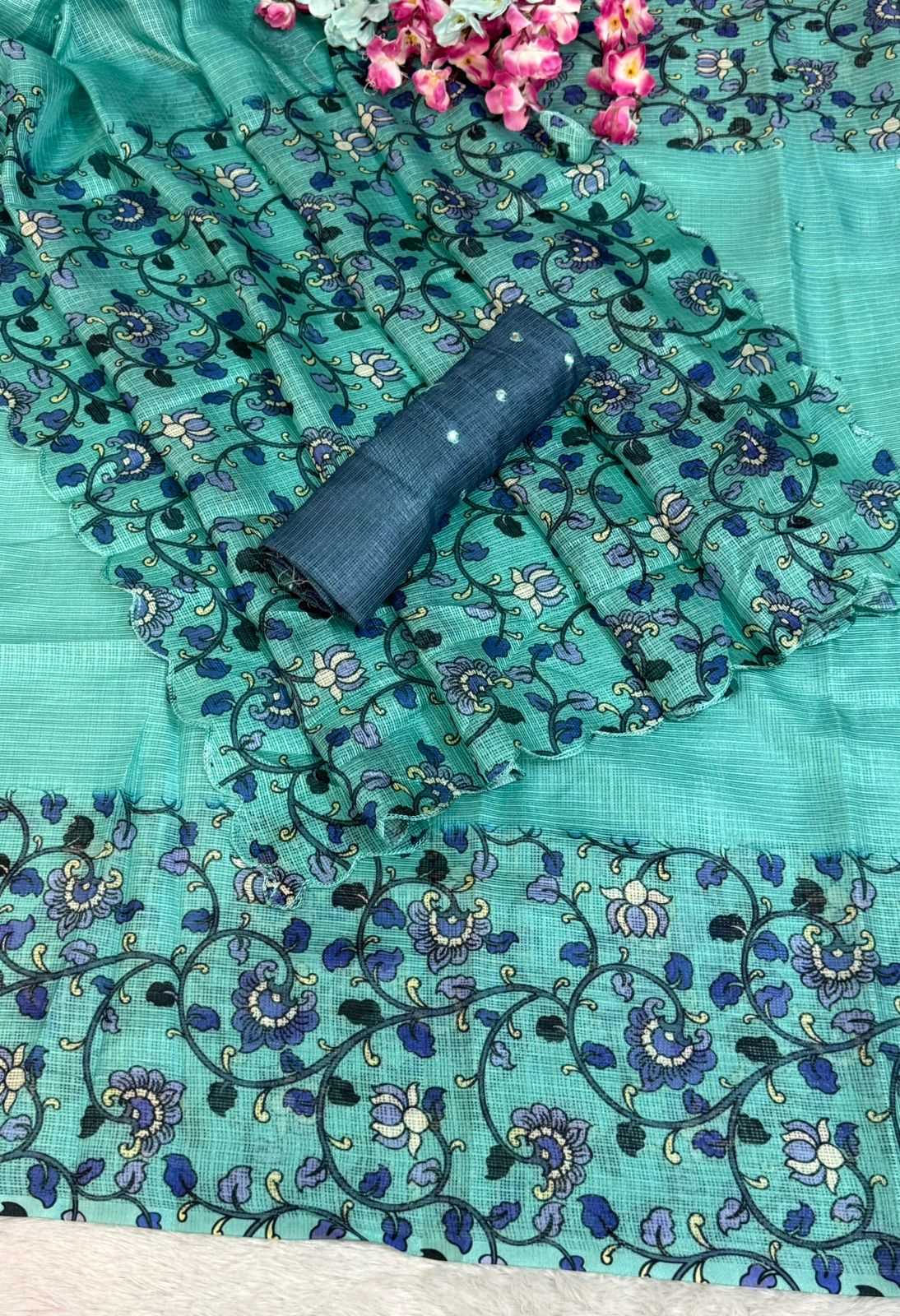 Ynf Soft Kota KESH690 302 Sarees Wholesale Designer Sarees Printed Sarees Kota Doria Sarees Manufacturer- Kapda Export