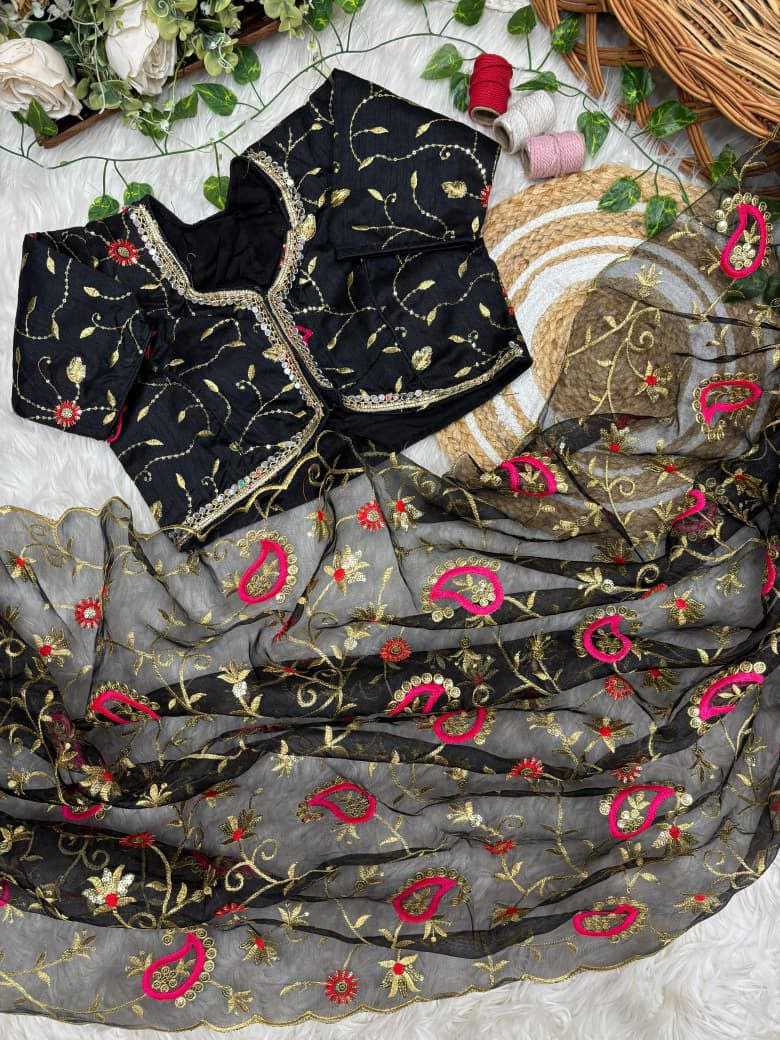 Ynf Soft Linen Jari KESH589 Akshi Sarees Wholesale Sequence Sarees Tissue Silk Saree Embroidered Sarees Manufacturer- Kapda Export