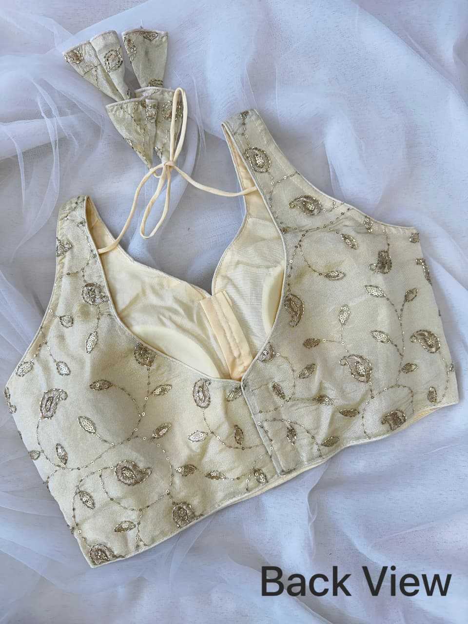 Ynf Soft Silk KESH437 Cosmos Readymade Blouses Wholesale Sequence Embroidery Blouse Designer Blouse Embroidered Blouses Manufacturer- Kapda Export