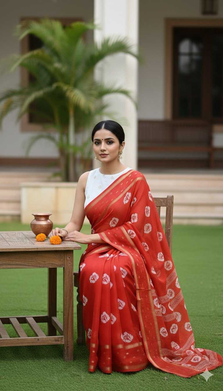 Ynf Soft Silk KESH554 M-BUTTI Sarees Wholesale Printed Sarees Festive Sarees Bandhani Sarees Manufacturer- Kapda Export