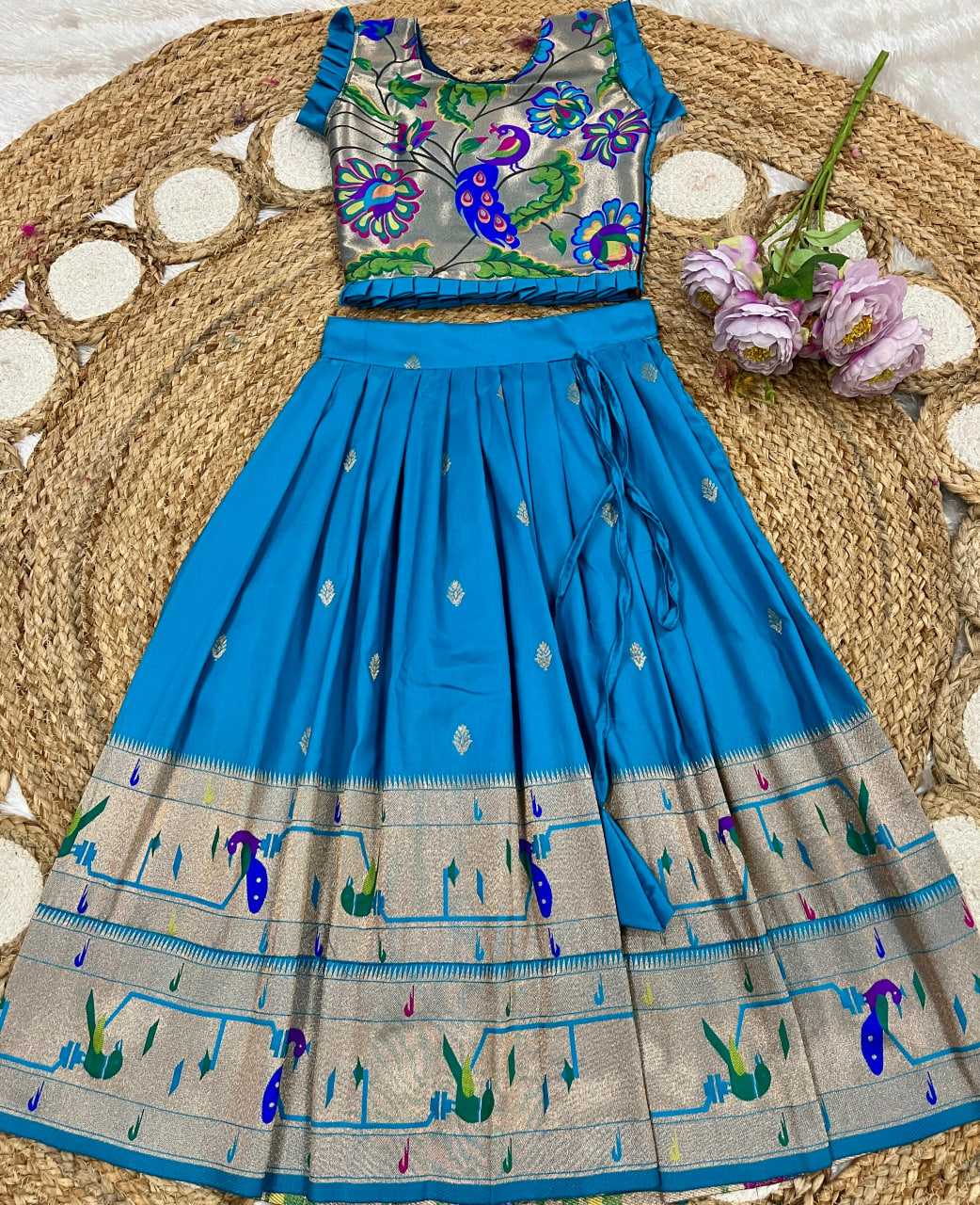 Ynf Soft Silk KESH685 116 Kids Wear Festive Collections Wholesale Kids Lehenga Kids Lehenga Choli Kids Festive Wear Manufacturer- Kapda Export