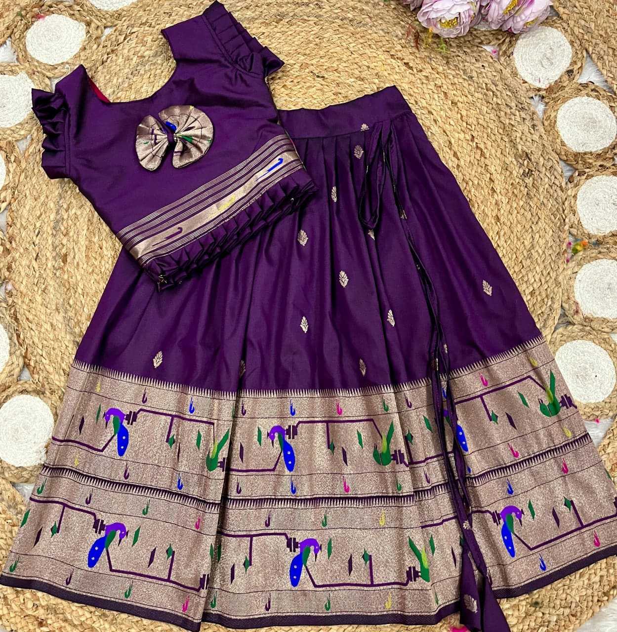 Ynf Soft Silk KESH685 116 Kids Wear Festive Collections Wholesale Kids Lehenga Kids Lehenga Choli Kids Festive Wear Manufacturer- Kapda Export