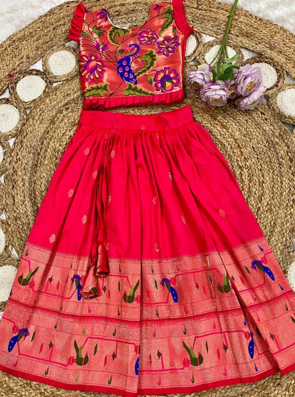 Ynf Soft Silk KESH685 116 Kids Wear Festive Collections Wholesale Kids Lehenga Kids Lehenga Choli Kids Festive Wear Manufacturer- Kapda Export