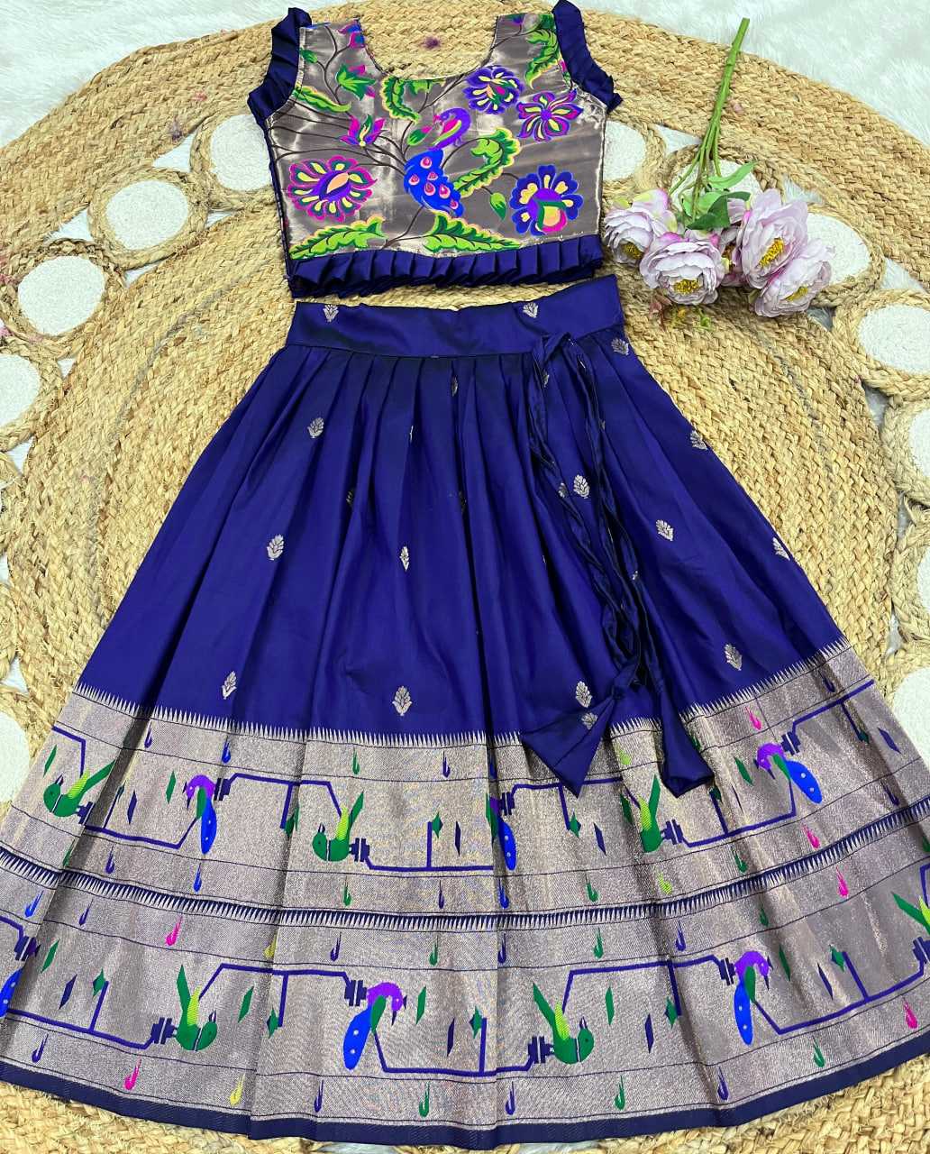 Ynf Soft Silk KESH685 116 Kids Wear Festive Collections Wholesale Kids Lehenga Kids Lehenga Choli Kids Festive Wear Manufacturer- Kapda Export