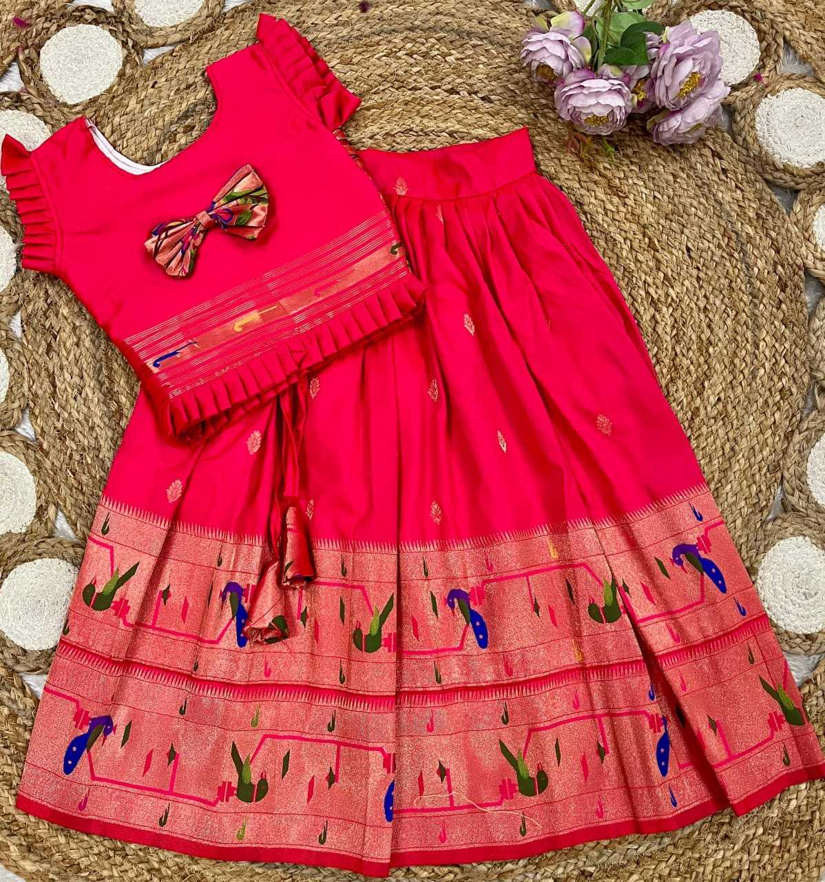 Ynf Soft Silk KESH685 116 Kids Wear Festive Collections Wholesale Kids Lehenga Kids Lehenga Choli Kids Festive Wear Manufacturer- Kapda Export