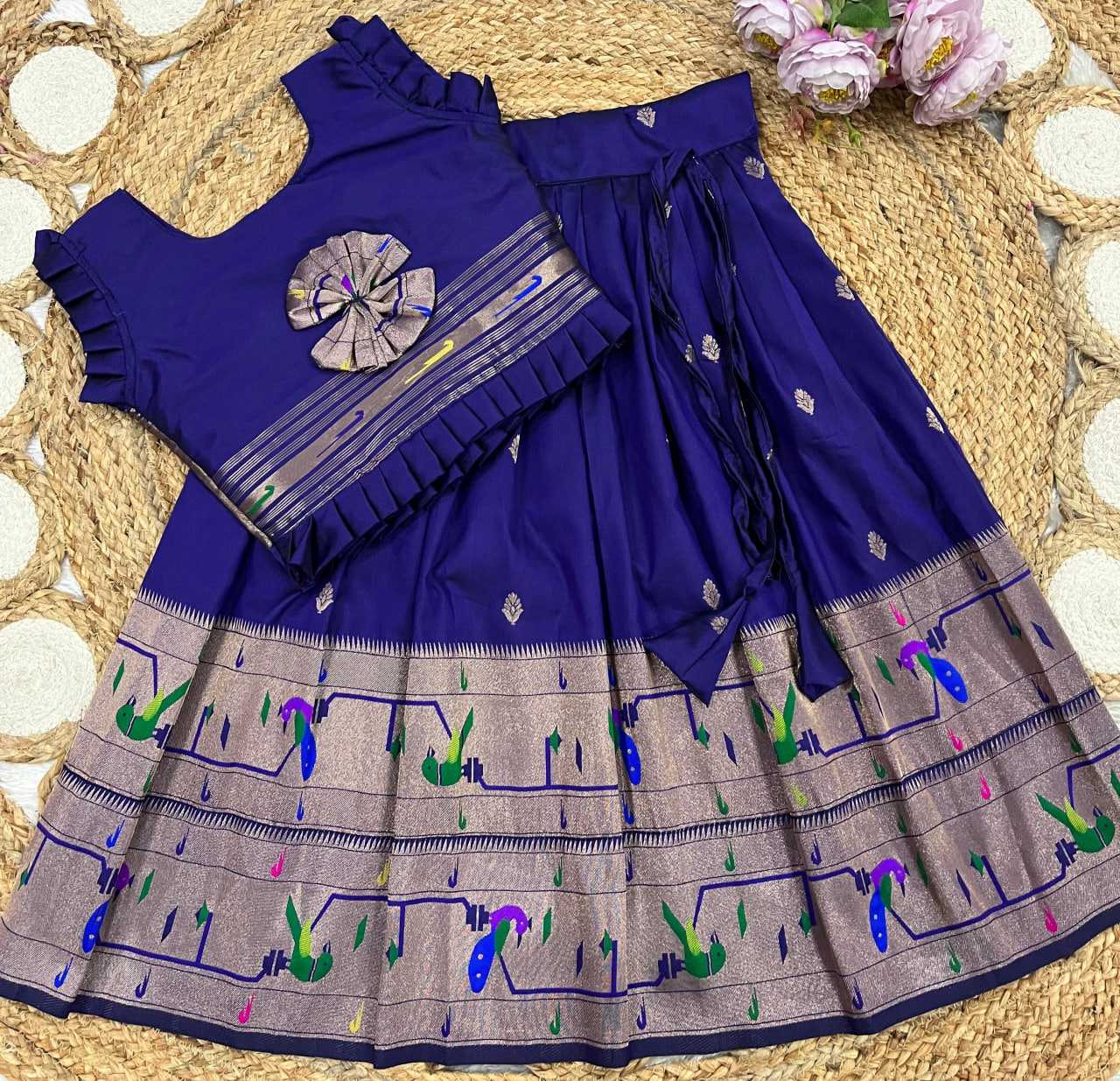 Ynf Soft Silk KESH685 116 Kids Wear Festive Collections Wholesale Kids Lehenga Kids Lehenga Choli Kids Festive Wear Manufacturer- Kapda Export