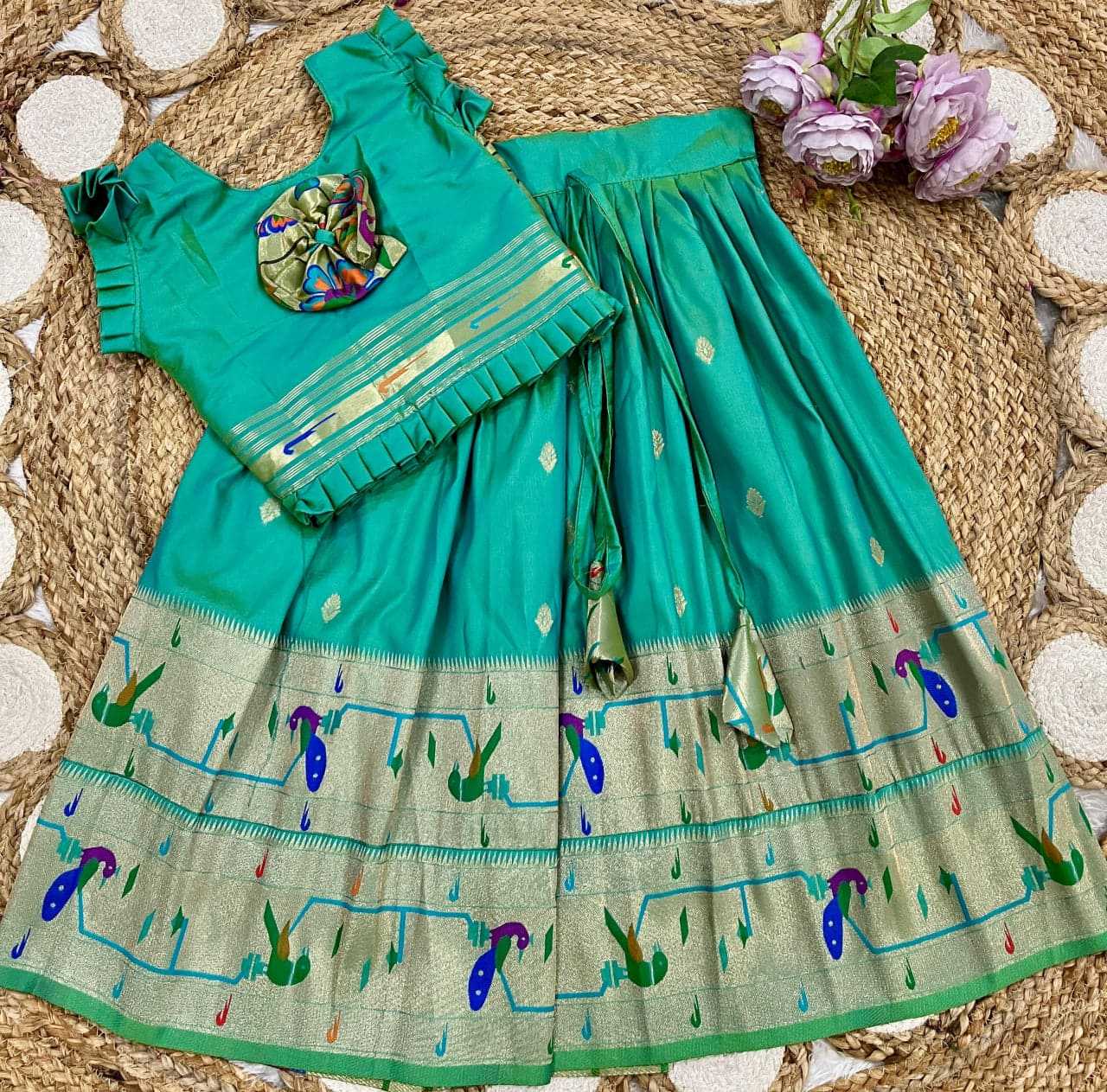 Ynf Soft Silk KESH685 116 Kids Wear Festive Collections Wholesale Kids Lehenga Kids Lehenga Choli Kids Festive Wear Manufacturer- Kapda Export