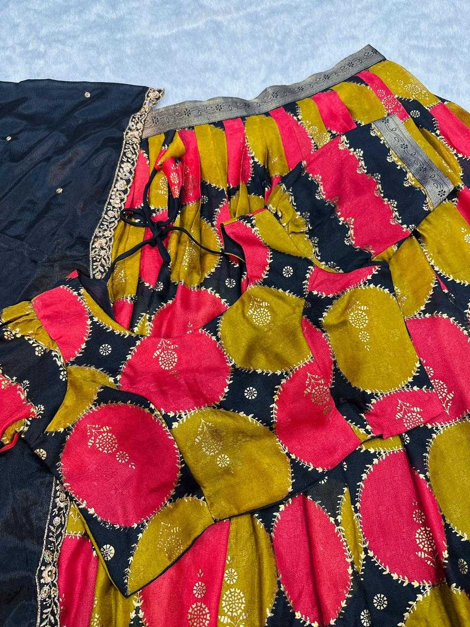 Ynf Soft Silk KESH737 Foil print Lehengas Wholesale Designer Lehenga Silk Lehenga Printed Lehenga Manufacturer- Kapda Export