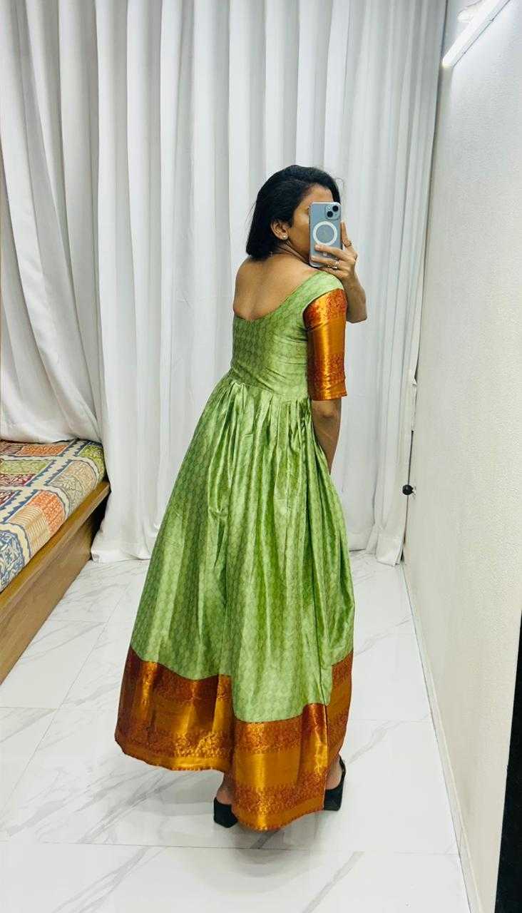 Ynf Soft Silk KESH737 Satisfaction Gowns Wholesale Party Gowns Designer Gowns Silk Gowns Manufacturer- Kapda Export