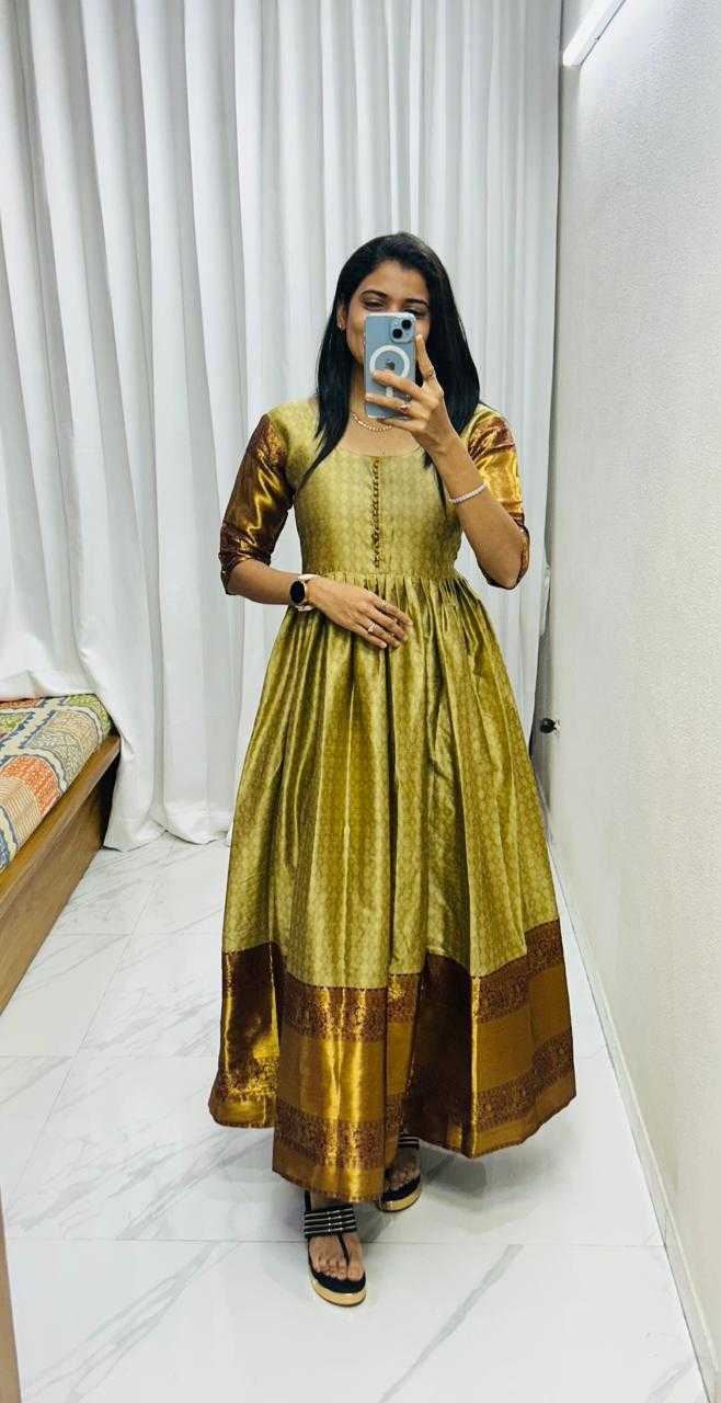 Ynf Soft Silk KESH737 Satisfaction Gowns Wholesale Party Gowns Designer Gowns Silk Gowns Manufacturer- Kapda Export