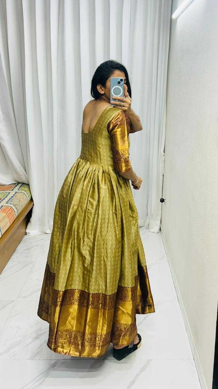 Ynf Soft Silk KESH737 Satisfaction Gowns Wholesale Party Gowns Designer Gowns Silk Gowns Manufacturer- Kapda Export