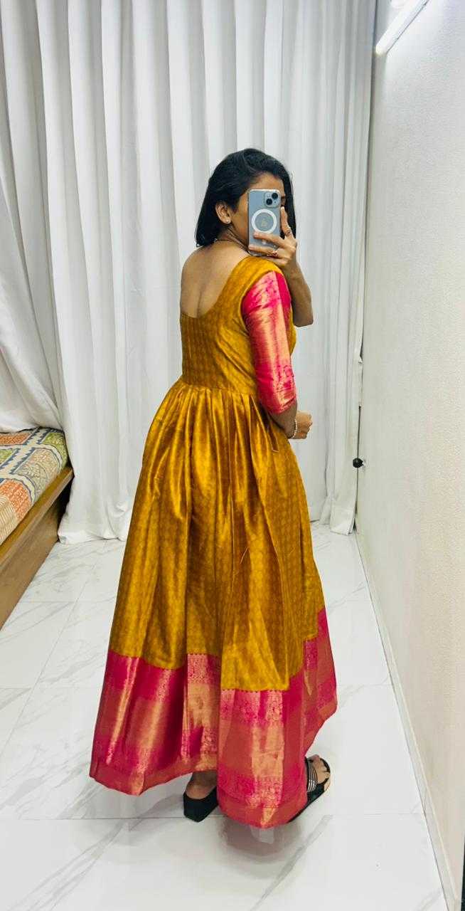 Ynf Soft Silk KESH737 Satisfaction Gowns Wholesale Party Gowns Designer Gowns Silk Gowns Manufacturer- Kapda Export