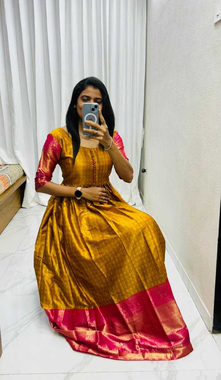 Ynf Soft Silk KESH737 Satisfaction Gowns Wholesale Party Gowns Designer Gowns Silk Gowns Manufacturer- Kapda Export