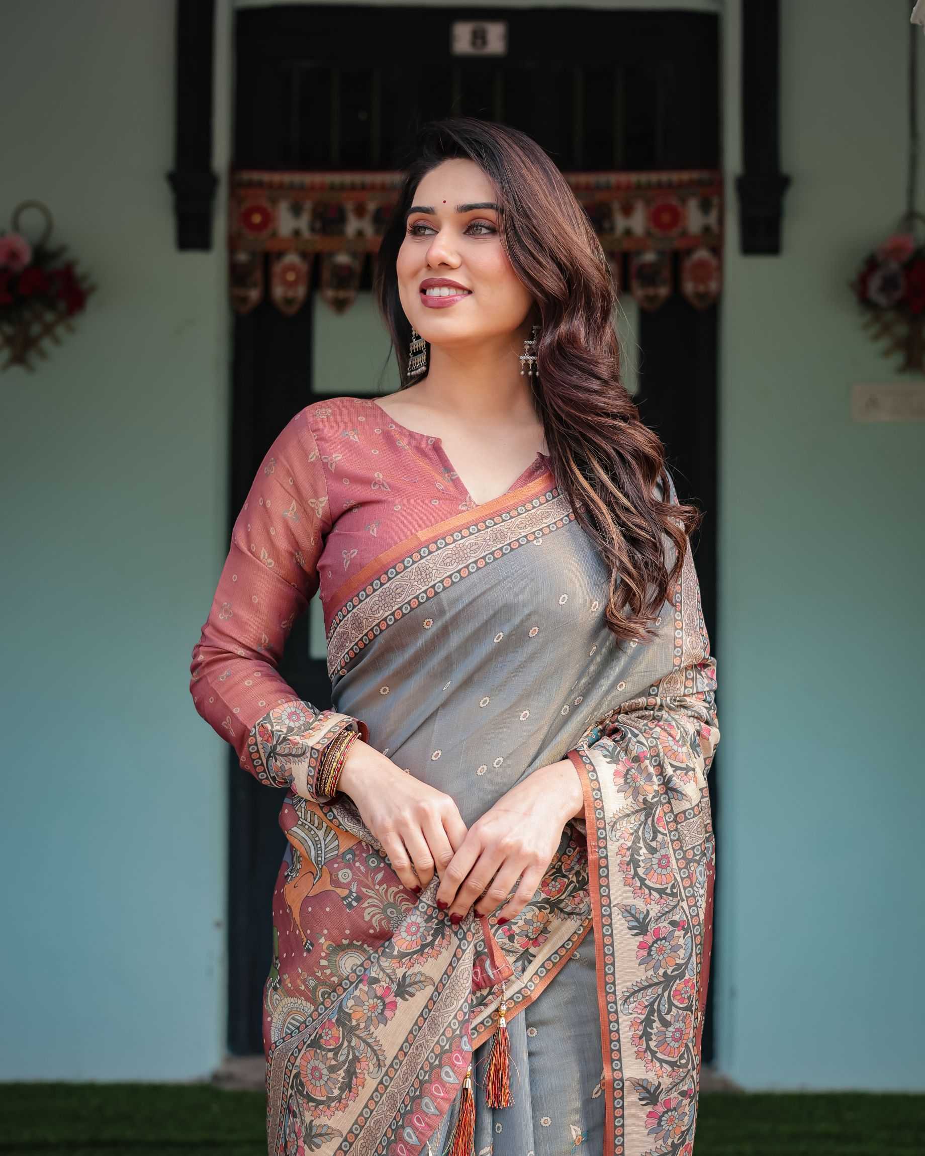 Ynf Soft Smooth KESH719 187 Sarees Wholesale Indian Sarees Lightweight Sarees Festive Sarees Manufacturer- Kapda Export