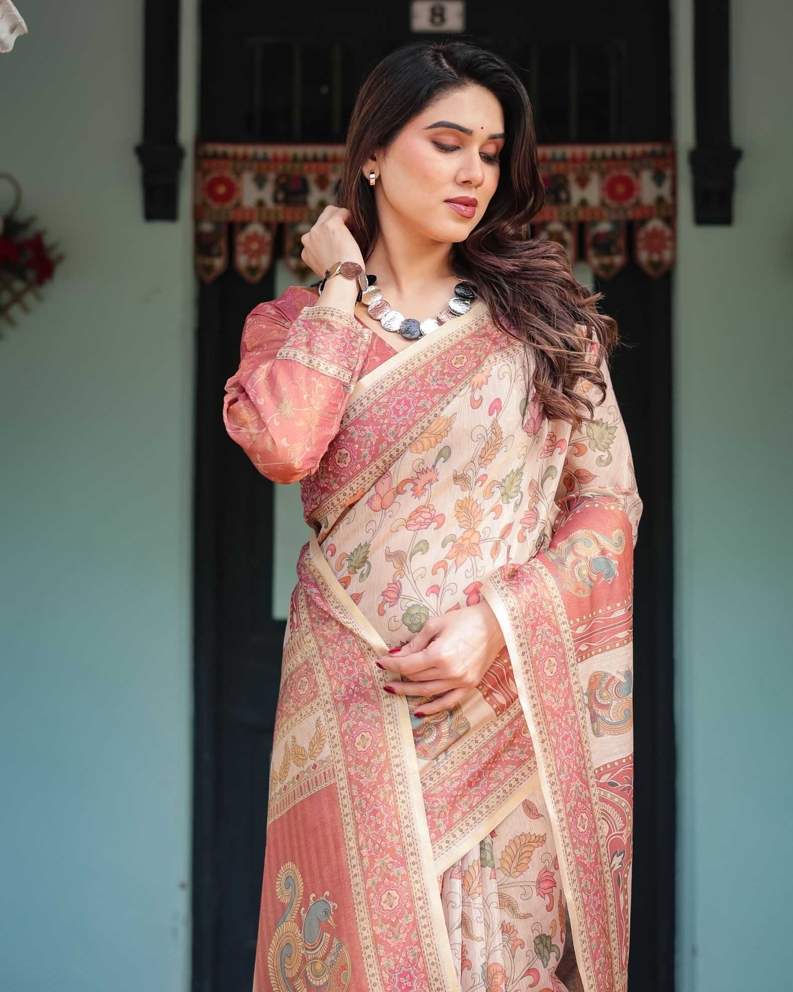 Ynf Soft Smooth KESH719 193 Sarees Wholesale Indian Sarees Traditional Sarees Lightweight Sarees Manufacturer- Kapda Export