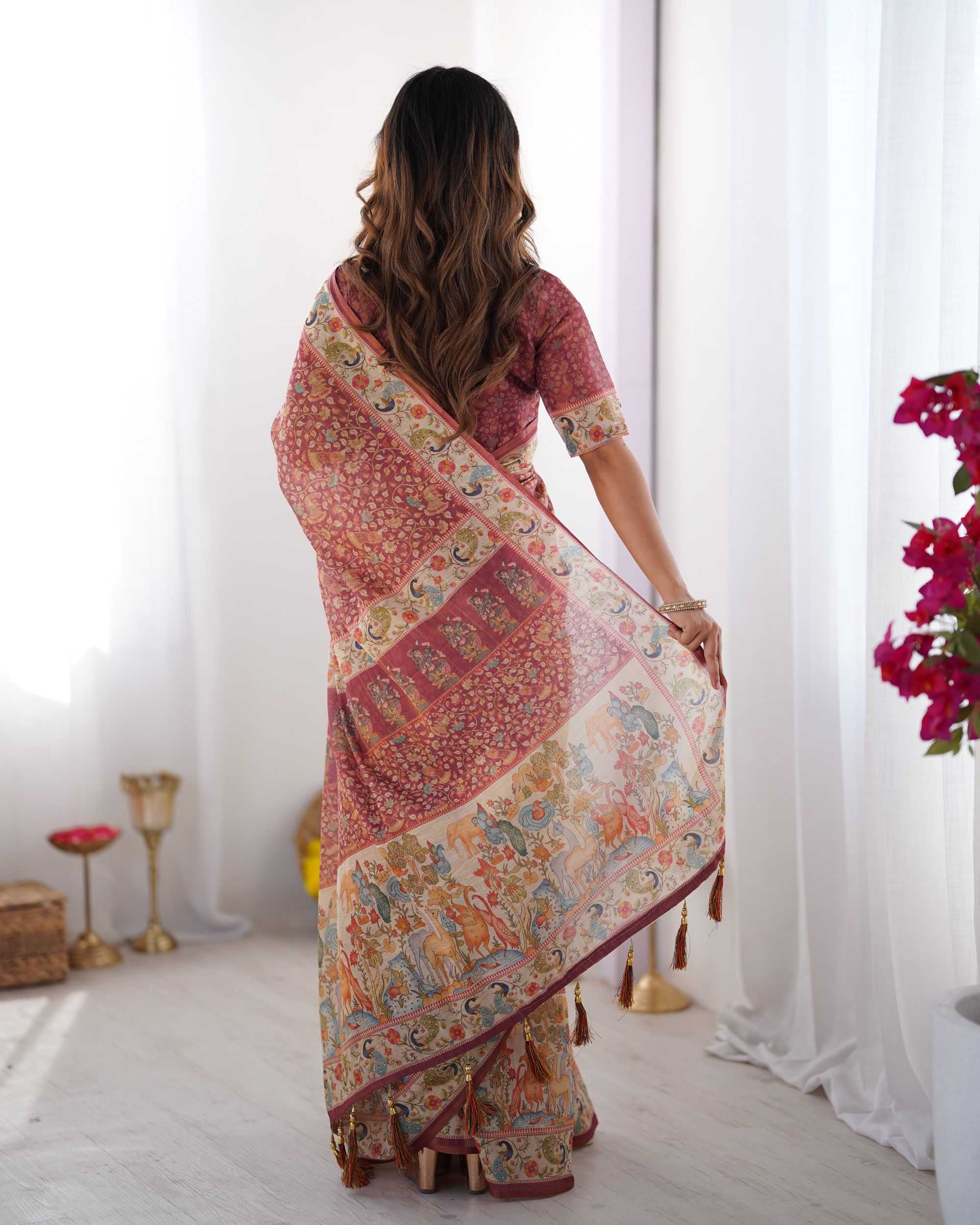 Ynf Soft Smooth KESH719 206 Sarees Wholesale Pre Draped Saree Lightweight Sarees Festive Sarees Manufacturer- Kapda Export