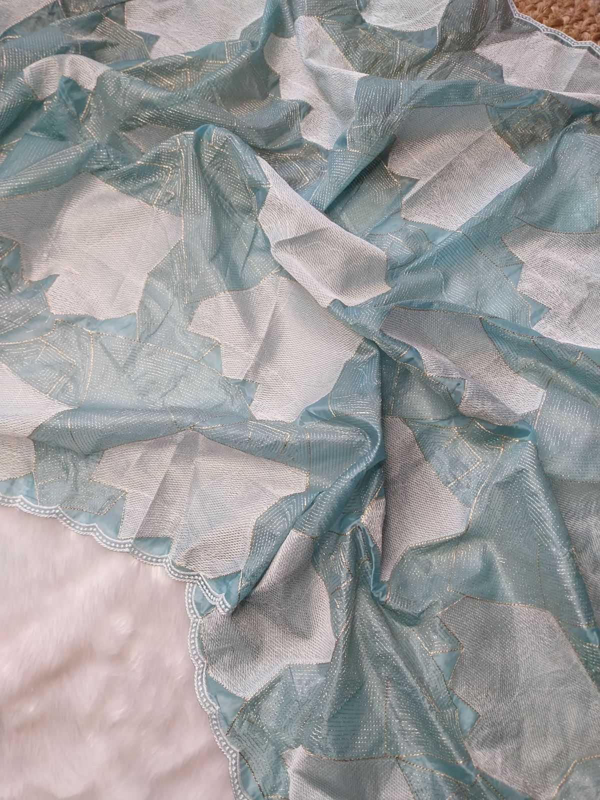 Ynf Soft Tissue RIN164 Pastel Sarees Wholesale Tissue Silk Saree Embroidered Sarees Zari Sarees Manufacturer- Kapda Export