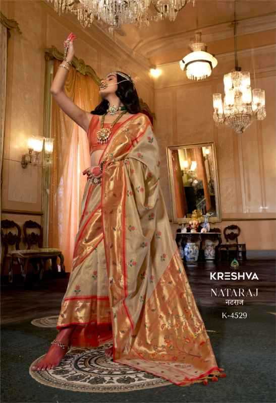 Ynf Tissue Silk KESH530 Kreshva Nataraj 4527 Sarees Wholesale Designer Sarees Organza Sarees Tissue Silk Saree Manufacturer- Kapda Export