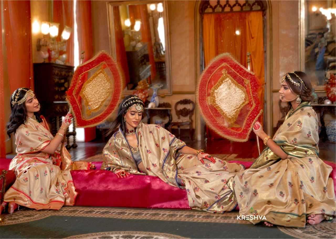 Ynf Tissue Silk KESH530 Kreshva Nataraj 4527 Sarees Wholesale Designer Sarees Organza Sarees Tissue Silk Saree Manufacturer- Kapda Export