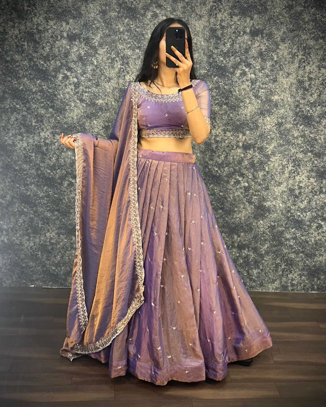 Ynf Tissue Silk KESH599 PRIMARY Lehengas Wholesale Designer Lehenga Silk Lehenga Embroidered Lehenga Manufacturer- Kapda Export
