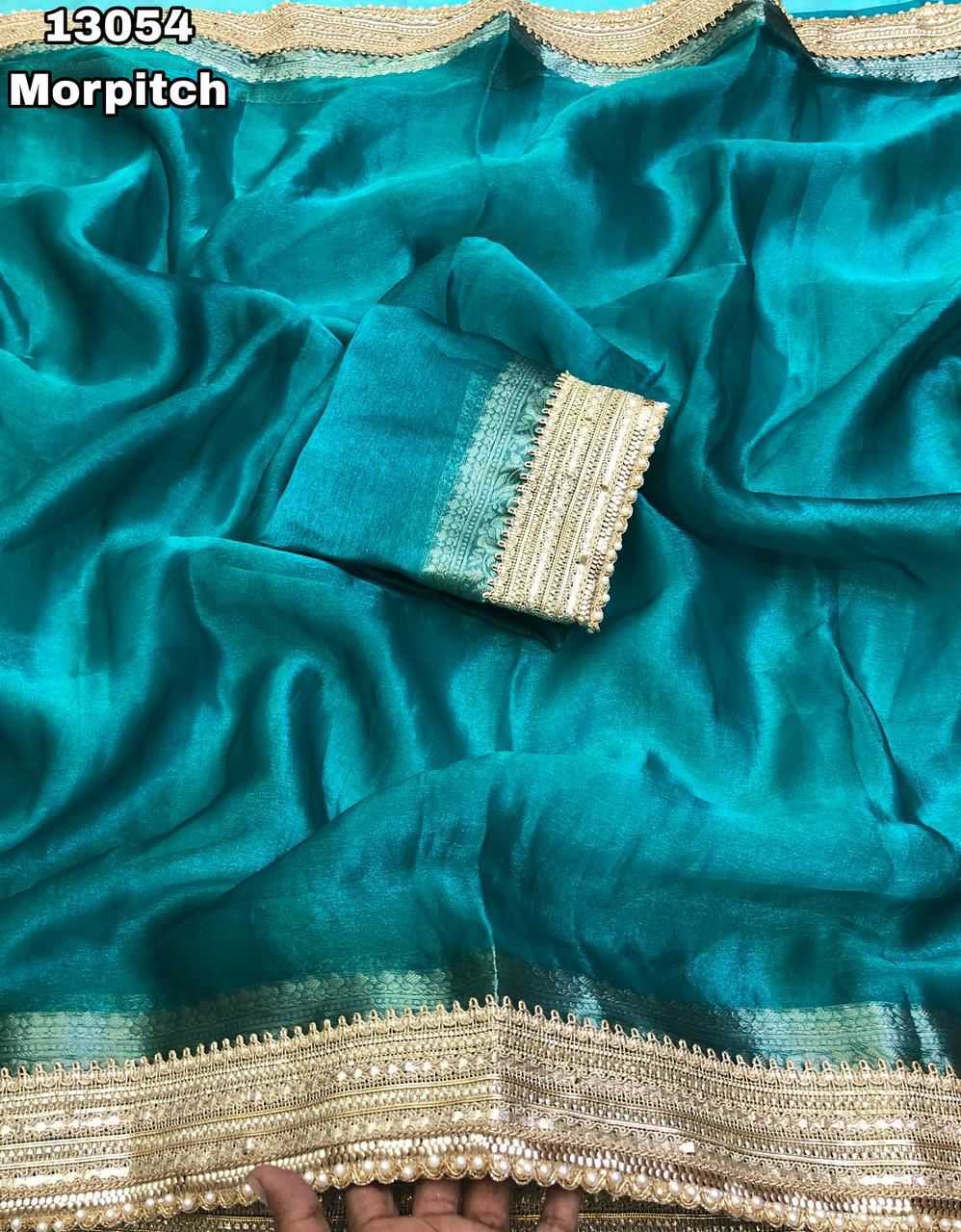 Ynf Tissue Silk KESH683 Maharani Silk Sarees Wholesale Heavy Silk Sarees Designer Silk Sarees Embroidered Silk Sarees Manufacturer- Kapda Export