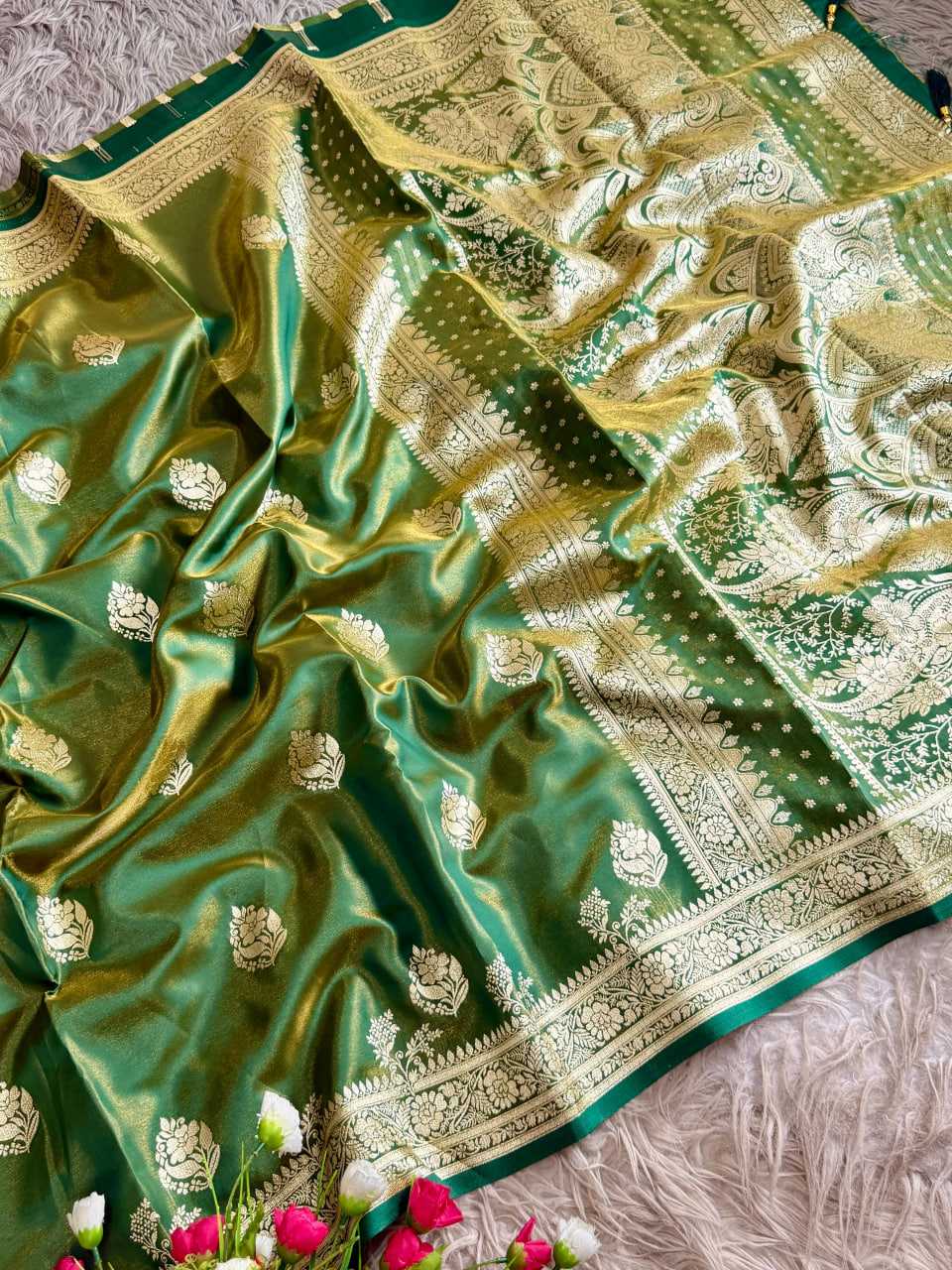 Ynf Tissue Silk KESH739 105 Sarees Festive Collections Wholesale Tissue Silk Saree Zari Sarees Sarees With Blouse Manufacturer- Kapda Export