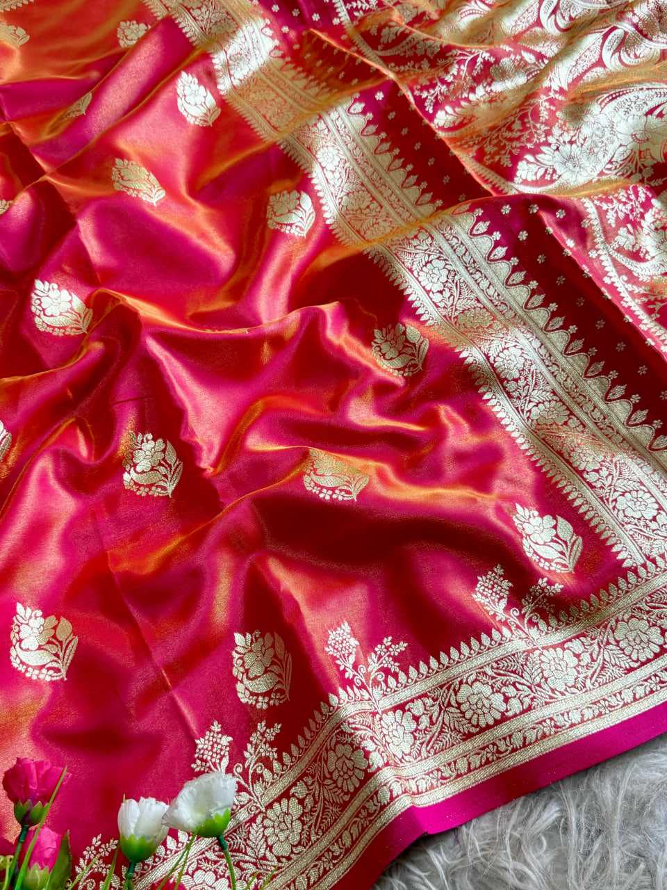 Ynf Tissue Silk KESH739 105 Sarees Festive Collections Wholesale Tissue Silk Saree Zari Sarees Sarees With Blouse Manufacturer- Kapda Export