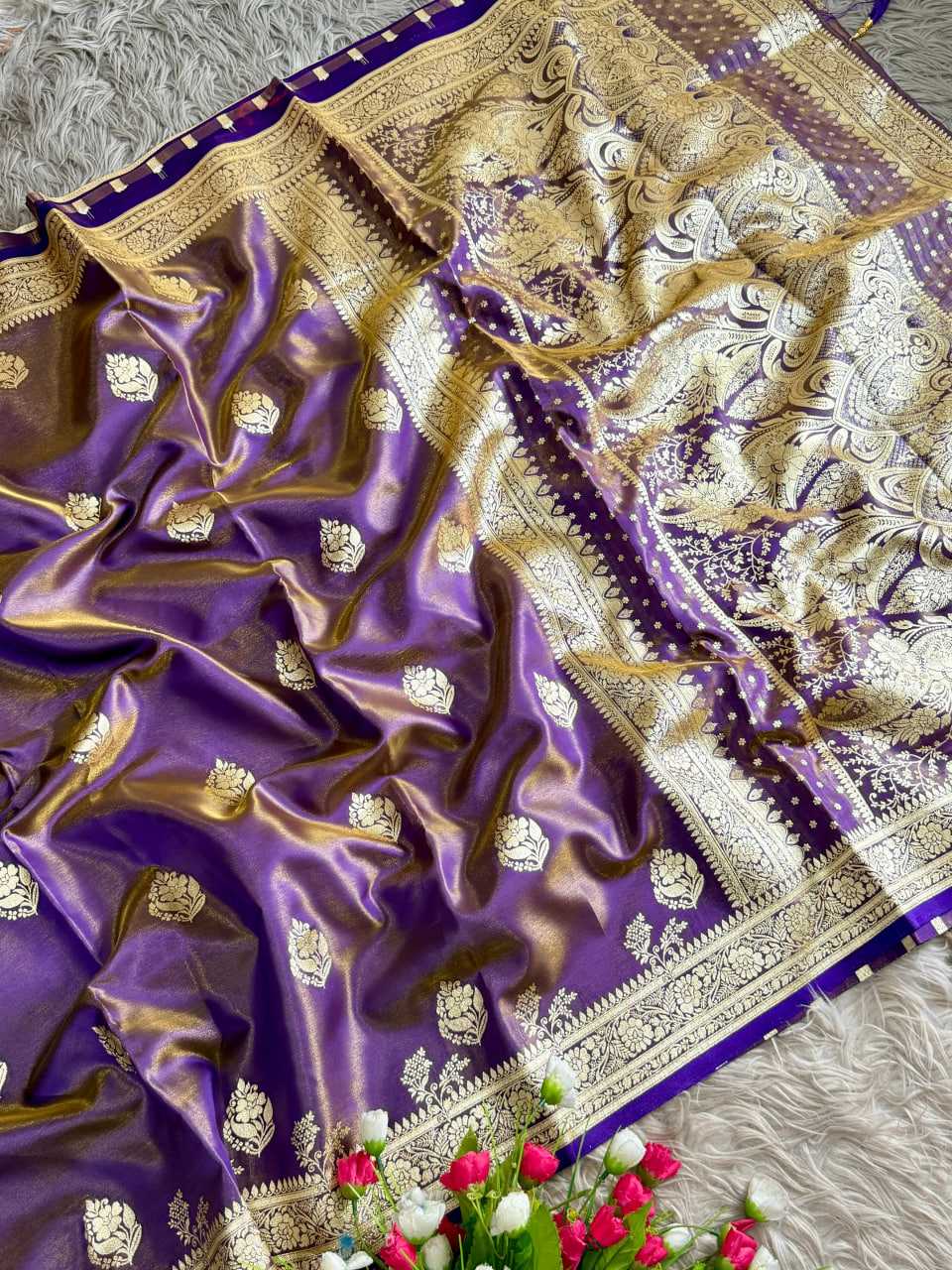 Ynf Tissue Silk KESH739 105 Sarees Festive Collections Wholesale Tissue Silk Saree Zari Sarees Sarees With Blouse Manufacturer- Kapda Export