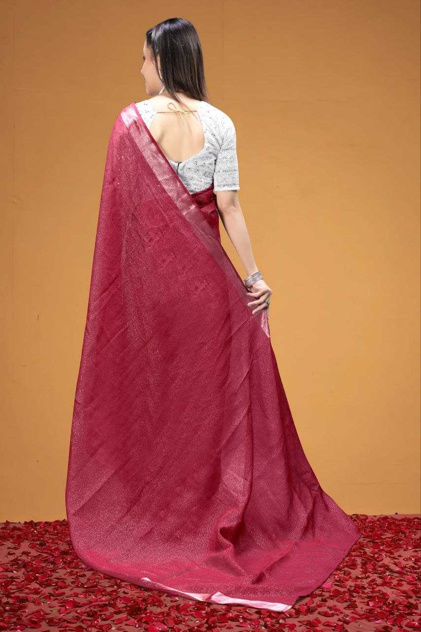 Ynf Tissue Silk RIN216 Maheshwari Sarees Wholesale Designer Sarees Tissue Silk Saree Lightweight Sarees Manufacturer- Kapda Export