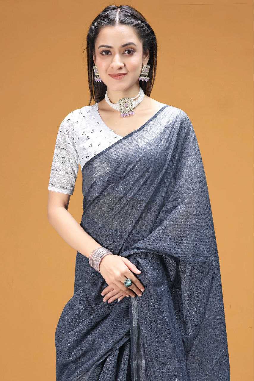 Ynf Tissue Silk RIN216 Maheshwari Sarees Wholesale Designer Sarees Tissue Silk Saree Lightweight Sarees Manufacturer- Kapda Export