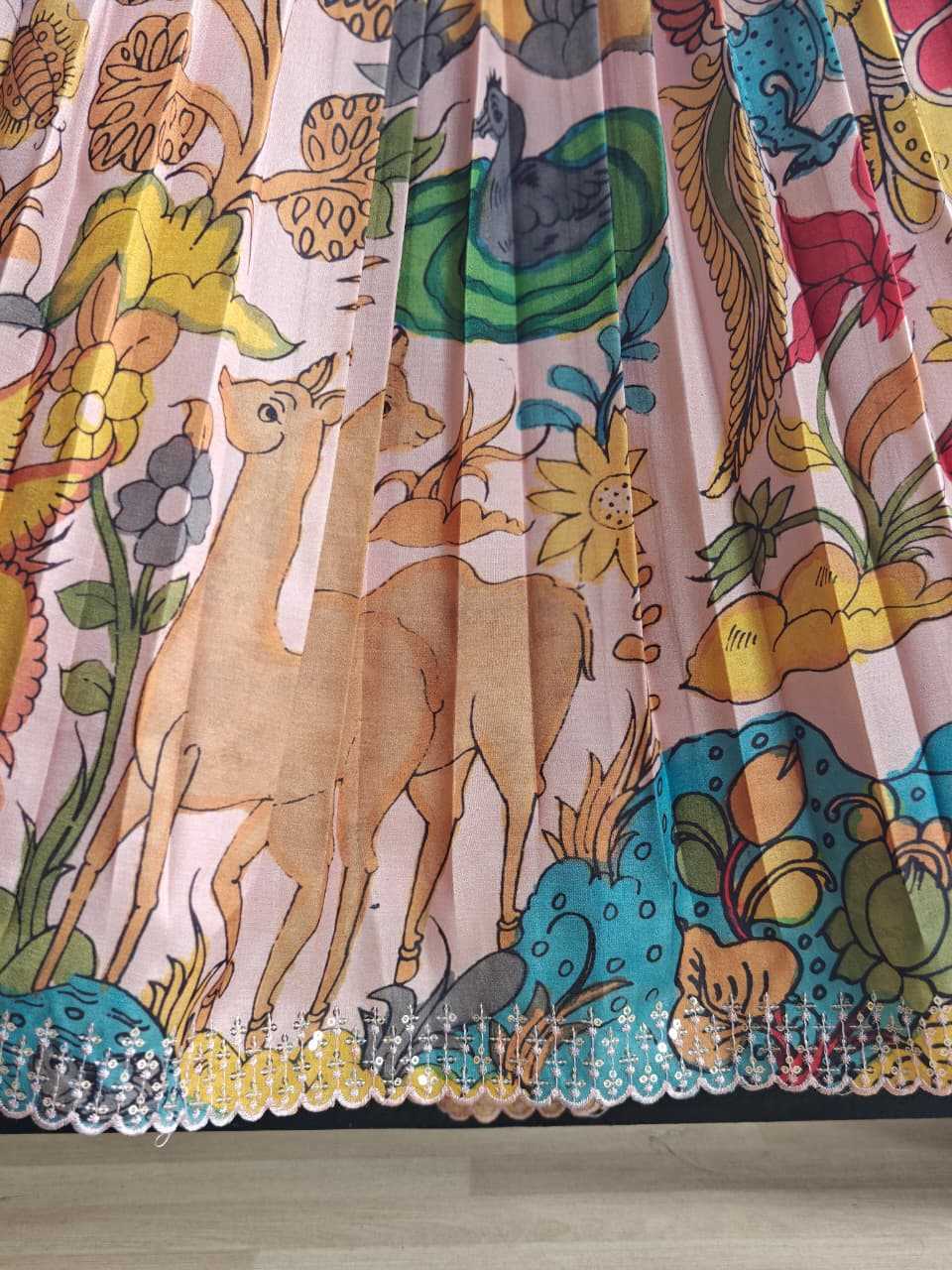 Ynf Tussar Silk KESH249 1001 Kids Wear Wholesale Kids Designer Frock Kids Traditional Outfits Kids Festive Wear Manufacturer- Kapda Export