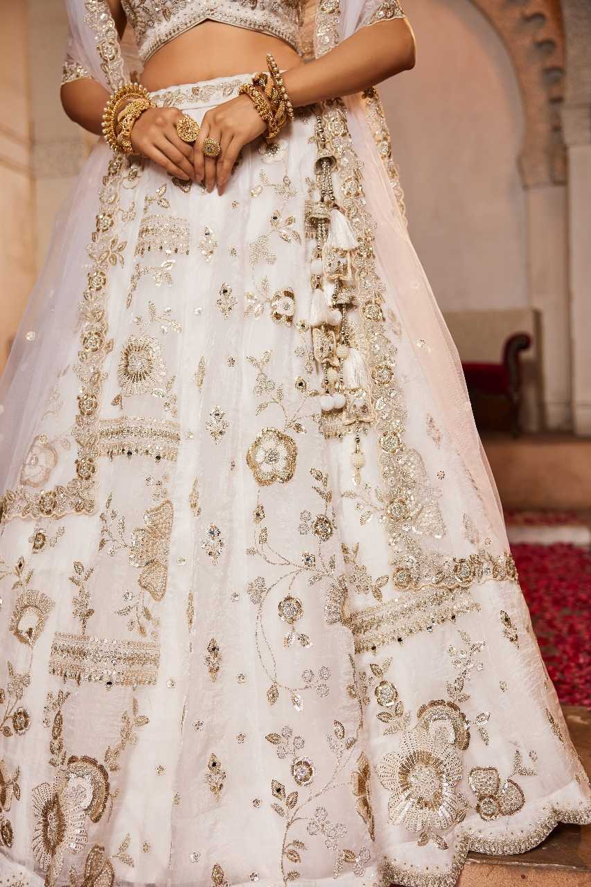 Ynf Tussar Silk KESH530 6108 Lehengas Wholesale Traditional Lehenga Wedding Lehenga Embroidered Lehenga Manufacturer- Kapda Export