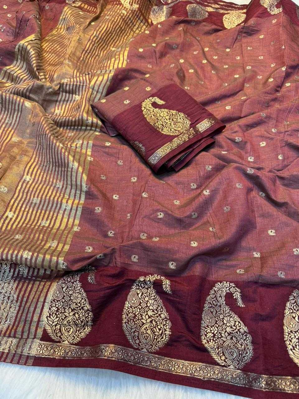 Ynf Tussar Silk KESH604 CALLIO Silk Sarees Wholesale Soft Silk Sarees Tant Sarees Designer Silk Sarees Manufacturer- Kapda Export