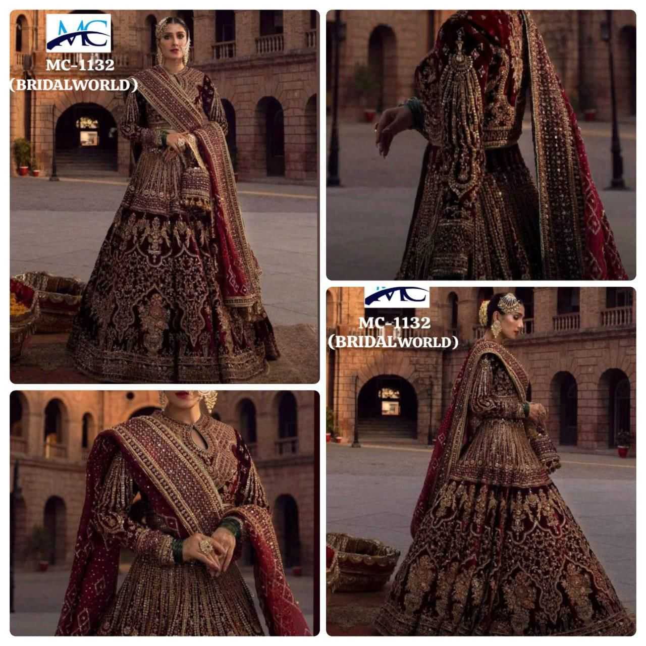 Ynf Velvet KESH494 1132 Lehengas Wedding Collections Wholesale Bridal Lehenga Wedding Lehenga Embroidered Lehenga Manufacturer- Kapda Export