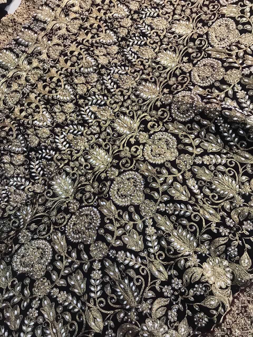 Ynf Velvet KESH494 WEDDING Lehengas Wedding Collections Wholesale Wedding Lehenga Embroidered Lehenga Velvet Lehenga Manufacturer- Kapda Export