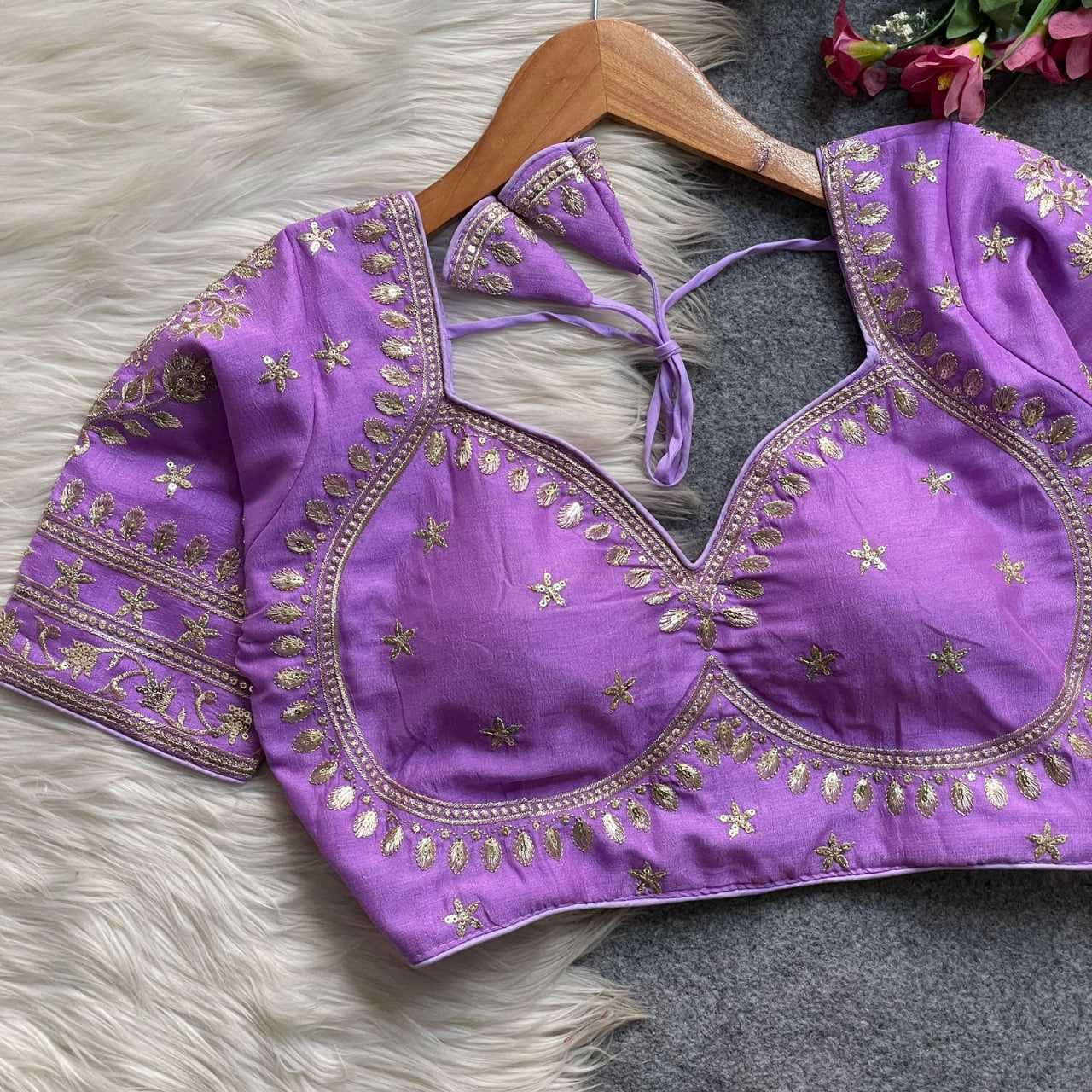 Ynf Vichitra Silk KESH426 MUMTAZ CUT Readymade Blouses Festive Collections Wholesale Sequence Embroidery Blouse Designer Blouse Silk Blouse Manufacturer- Kapda Export