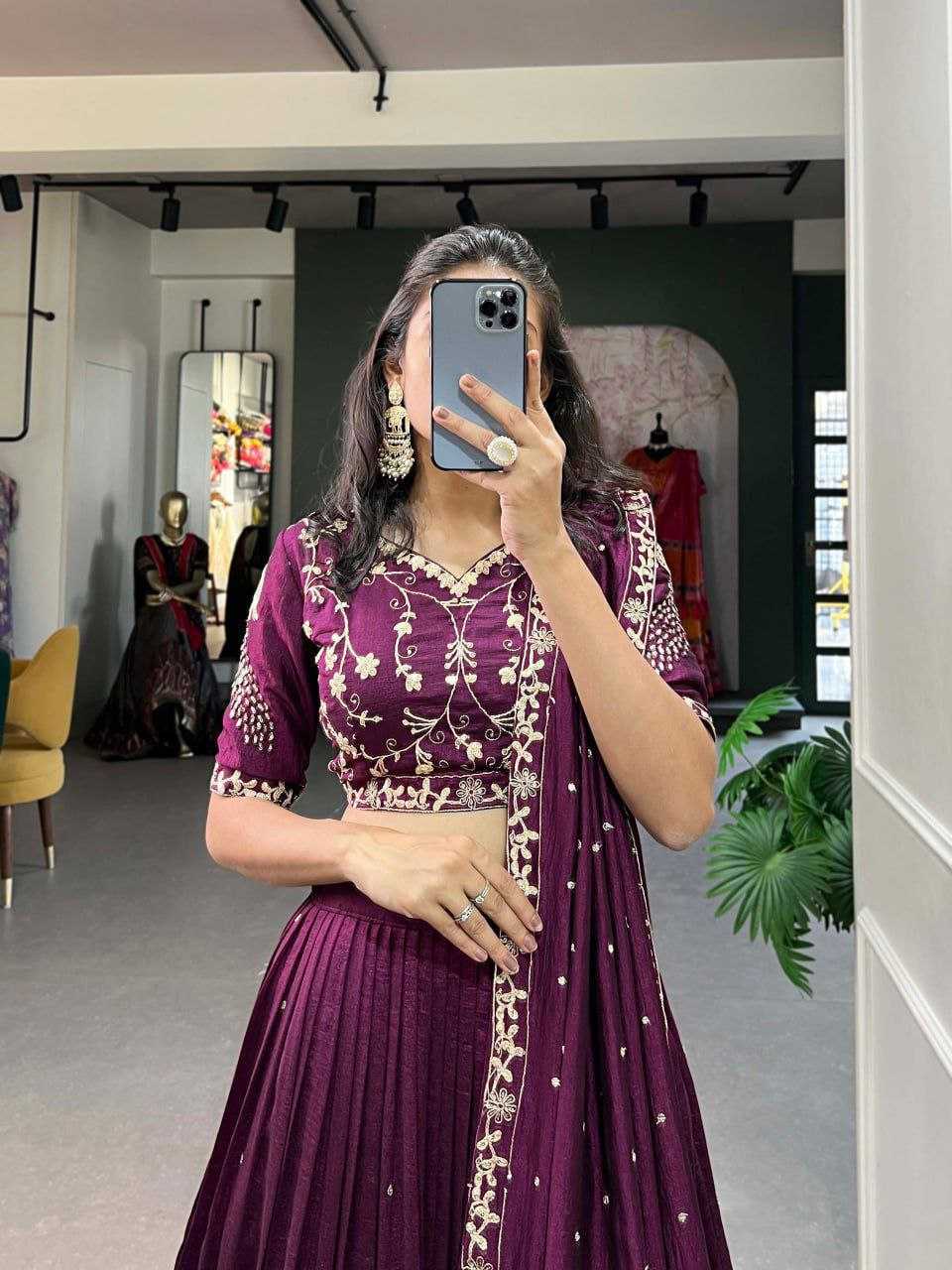Ynf Vichitra Silk KESH511 HASNIKA Lehengas Festive Collections Wholesale Silk Lehenga Embroidered Lehenga Lehenga With Blouse Manufacturer- Kapda Export