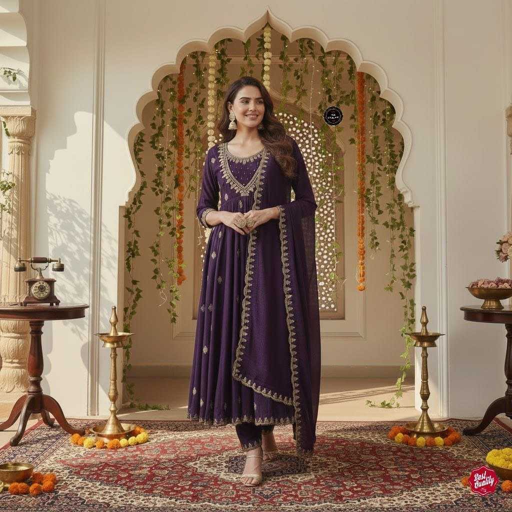 Ynf Vichitra Silk KESH536 rehan Kurti Wholesale Festive Kurtis Ethnic Kurtis Embroidered Kurtis Manufacturer- Kapda Export