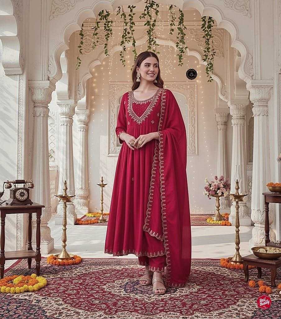 Ynf Vichitra Silk KESH536 rehan Kurti Wholesale Festive Kurtis Ethnic Kurtis Embroidered Kurtis Manufacturer- Kapda Export